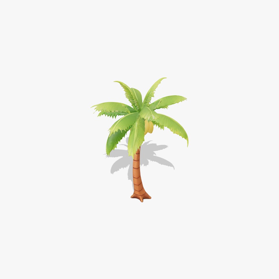 Tropical Palm Tree model pack